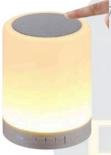 LED Bluetooth Speaker for Music, Calls and Decorative Desk Use, Stylish Wireless Audio Gift for Home, Travel, Corporate Gifting and Modern Lifestyle Needs